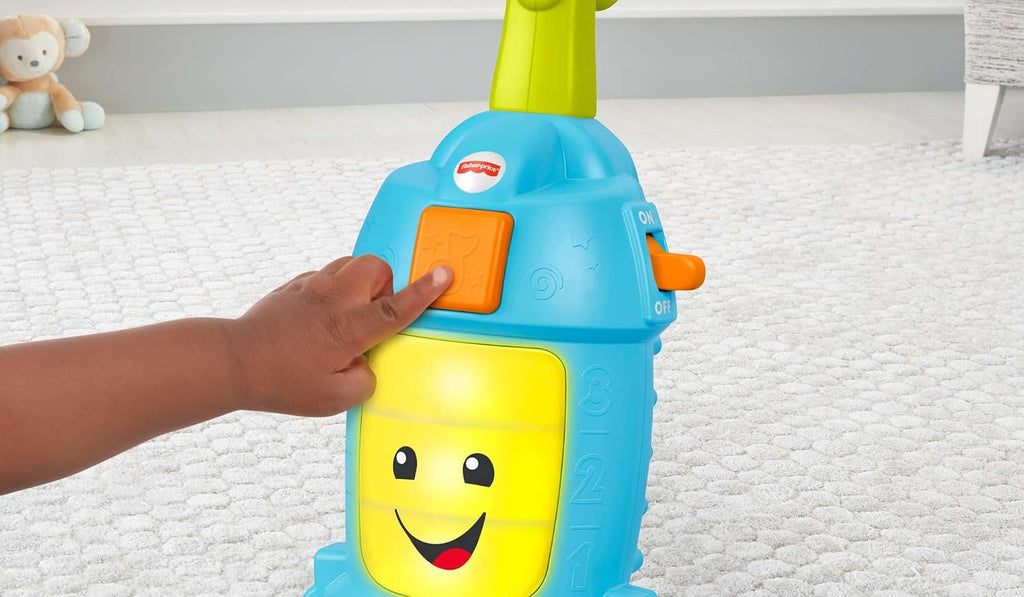 Fisher-Price - Aspiradora de juguete de la serie Laugh & Learn