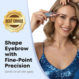 VG VOGCREST Afeitadora eléctrica para cejas y cara: 2 en 1 recargab...