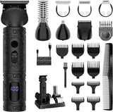 Scttomon Recortadora de barba para hombres, kit profesional de aseo...