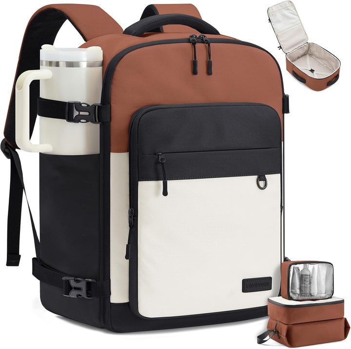 LOVEVOOK Mochila de transporte de 40 L, mochila grande de viaje de...