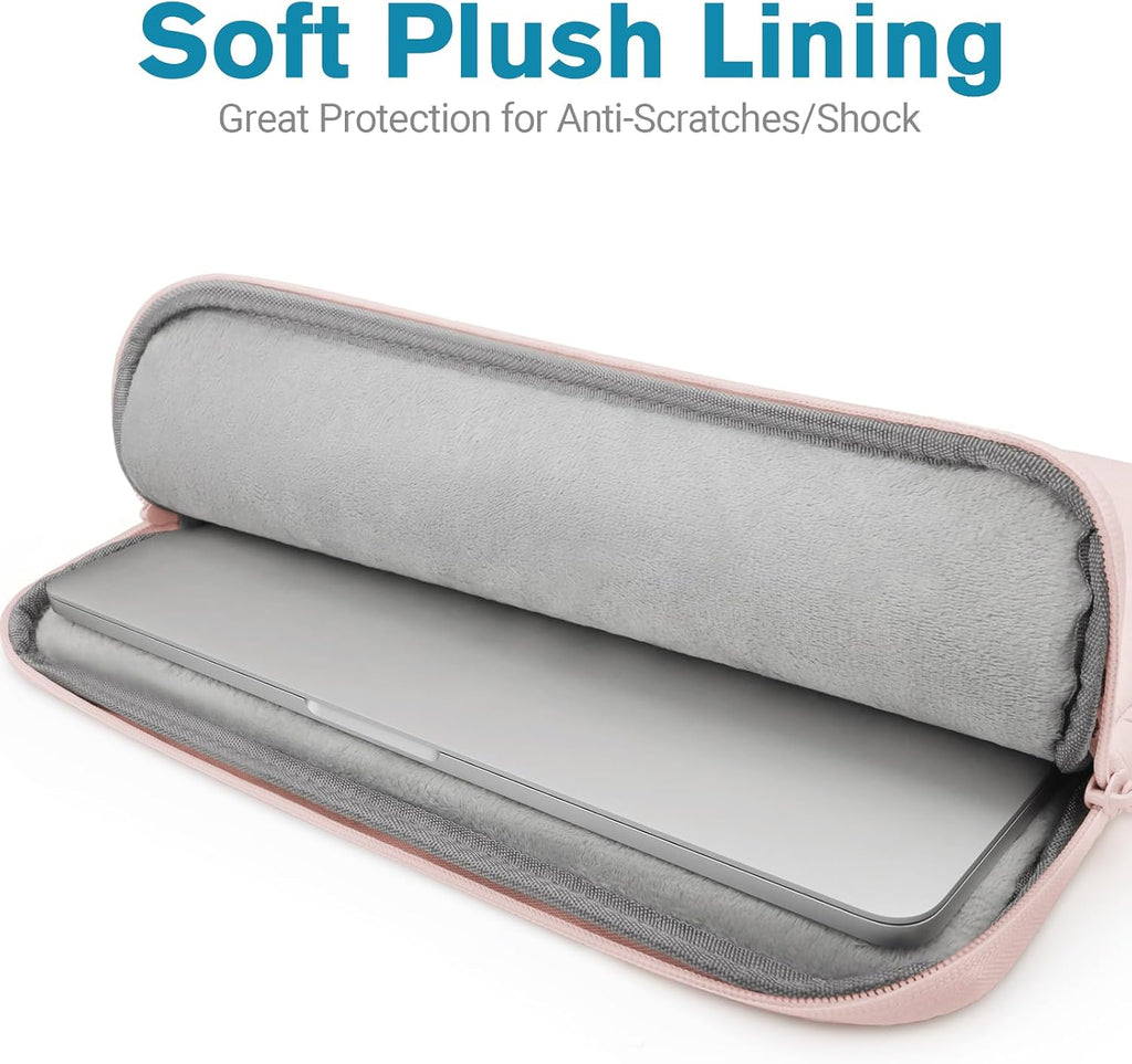 TECOOL Funda para portátil de 15.6 pulgadas y 15.6 pulgadas para portátil