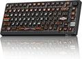 RK ROYAL KLUDGE Teclado mecánico para juegos 75% HE con cable Efect...