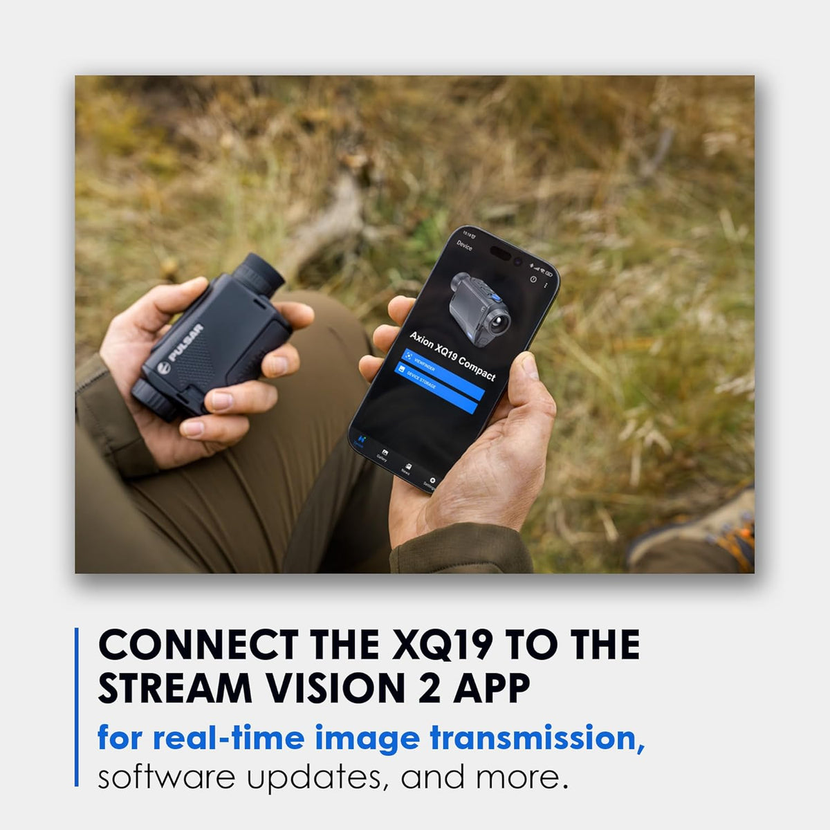 Pulsar Axion XQ19 Monocular Compacto de Imágenes Térmicas