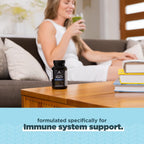Ancient Nutrition Multivitamínico de apoyo inmunológico, vitamina D y C, cúrcuma