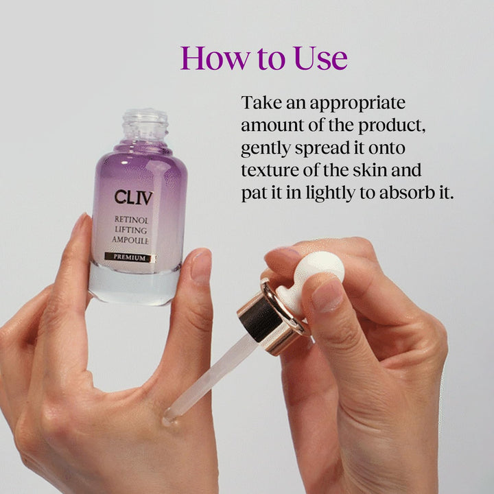 CLIV Ampolla Retinol Lifting, cuidado de la piel coreano con soluci...