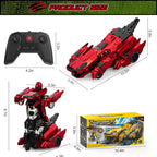 Kroyedfuw Coches RC de Dinosaurio que se Transforman