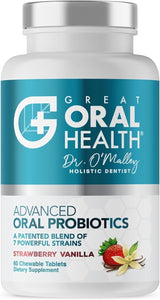 Probióticos orales para el tratamiento del mal aliento bucal para a...