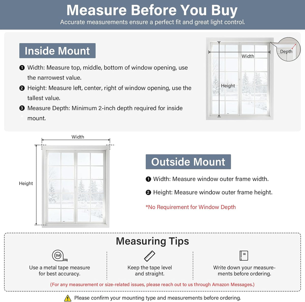 AOSKY Persianas Enrollables Sin Cable Opacas para Ventanas Oscurecimiento de Habitación Persianas Enrolladas con Sistema de Resorte, Protección UV Persianas de Ventana Persianas de Puerta para Hogar y