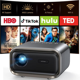 Proyector con WiFi y Bluetooth: [Auto Focus\/Keystone] - Proyector...