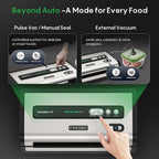 FRESKO Sellador de vacío automático para alimentos, sello continuo 40