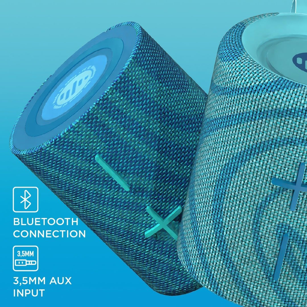 Stromberg - Mini altavoz Bluetooth portátil 2 en 1, potencia de 10...