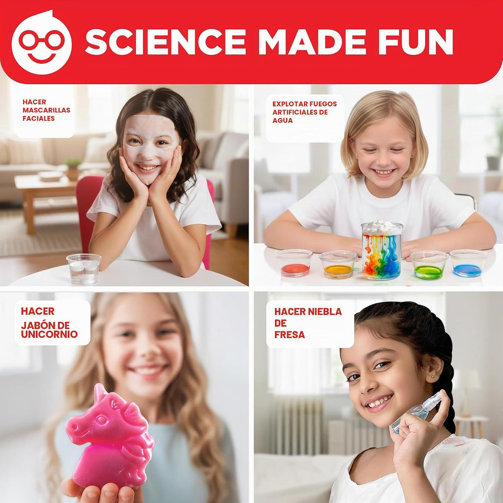 Doctor Jupiter - Kit de experimentos científicos para niñas a partir de 8 años