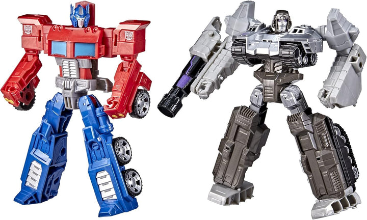 Transformers Toys Heroes and Villains Optimus Prime y Megatron, paq...