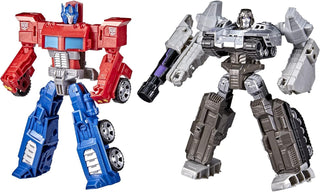 Transformers Toys Heroes and Villains Optimus Prime y Megatron, paq...
