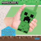 eKids Minecraft Walkie Talkies para niños, juguetes de interior y exterior