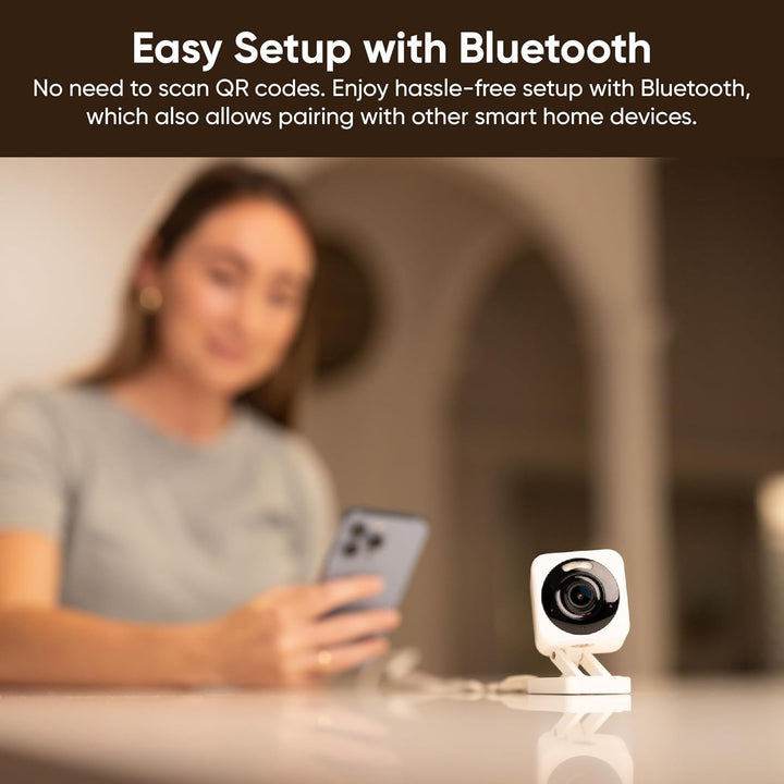 WYZE Cam v4 (Modelo más reciente), Cámara de Seguridad AI de 2.5K,...
