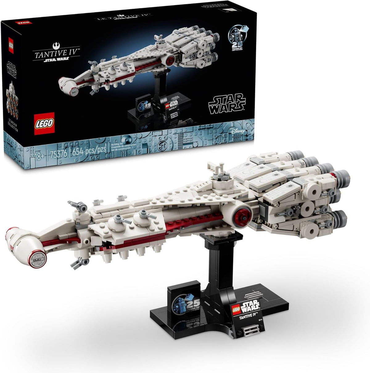 LEGO Star Wars A New Hope Tantive IV modelo de nave