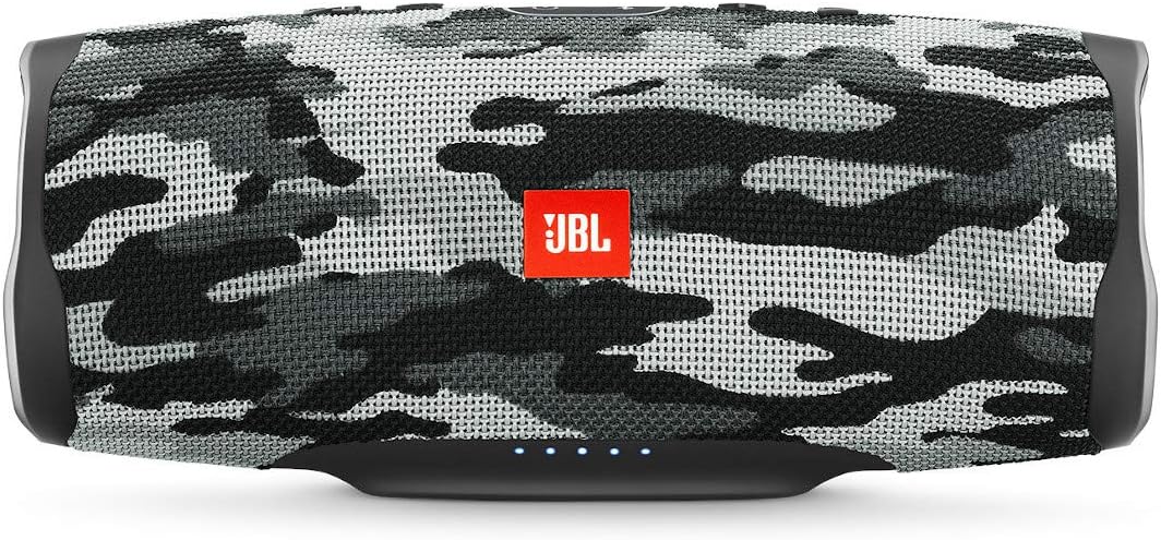 JBL Charge 4 - Altavoz Bluetooth portátil (negro\/camuflaje blanco)