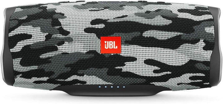 JBL Charge 4 - Altavoz Bluetooth portátil (negro\/camuflaje blanco)