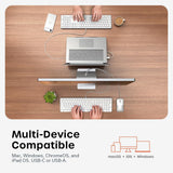 Satechi Combo de teclado y mouse con cable, Slim CLX3 con conectivi...