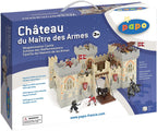 Papo Weapon Master's Wooden Castle, Medieval Collection, Kids Ages 3+
