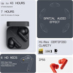 CMF Buds Pro 2 - Auriculares inalámbricos con dial inteligente, Moderno, Gris oscuro