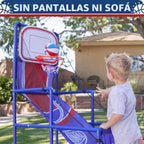 Pop-A-Shot Lil' Pop | Juego de aro de baloncesto para interiores para niños