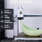 OVV3D Filamento PLA seguro para impresora 3D de 0.069 in, PLA+ verd...
