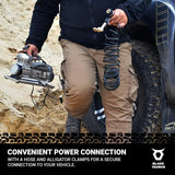Black Taurus Compresor de aire portátil - Compresor de aire de 12 V...