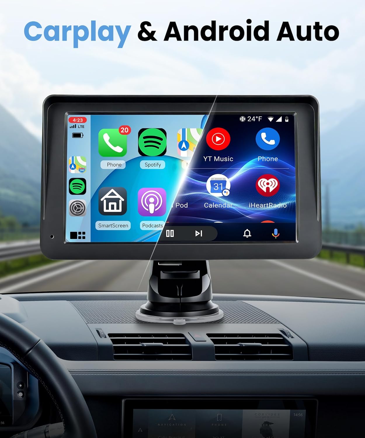 Orderich Cámara para Coche de Bebé para Asiento Trasero HD 1080P So...