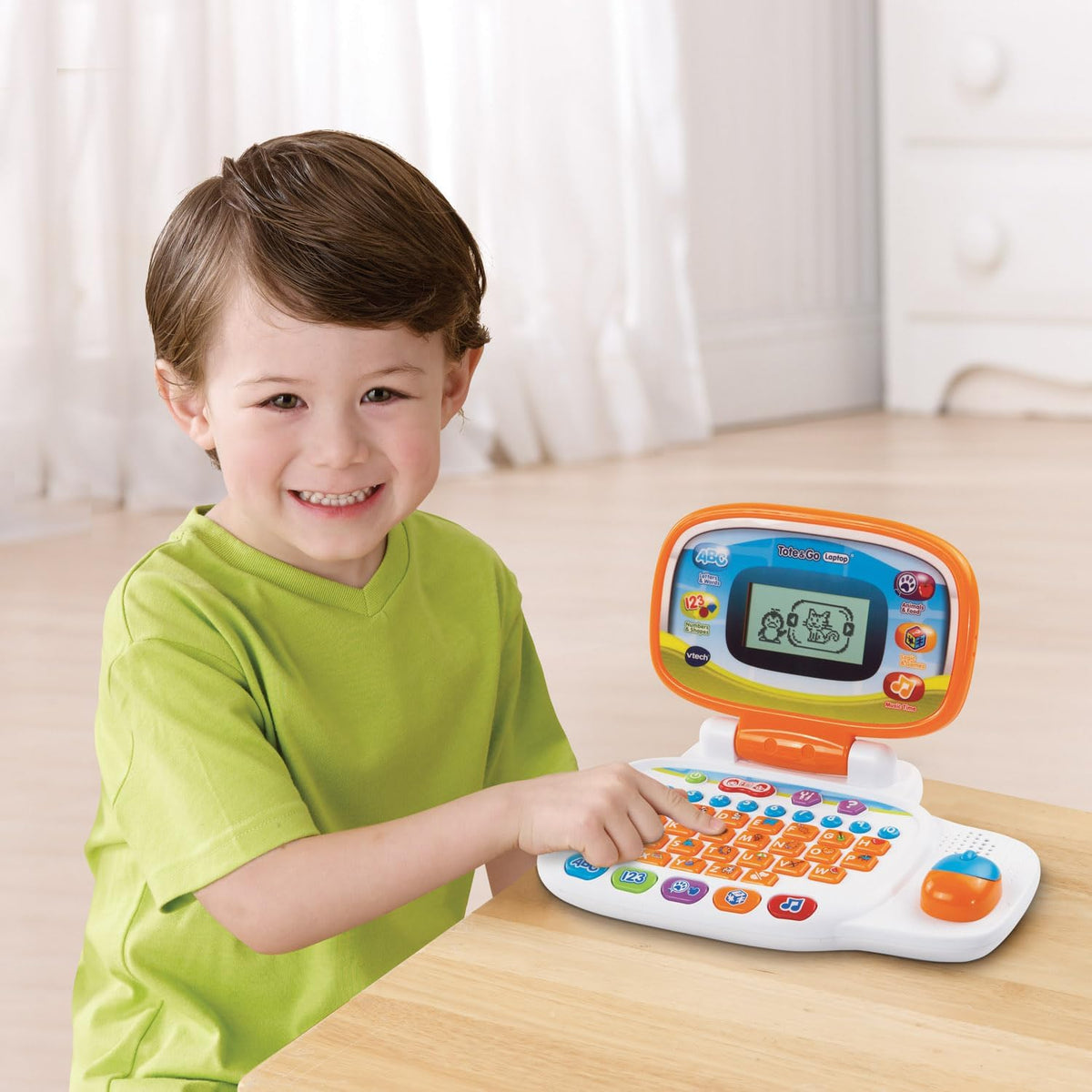 VTech bolsa y Go Laptop, Anaranjado