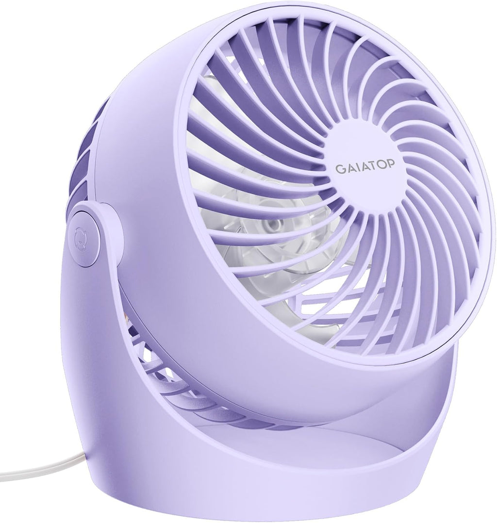 Gaiatop - Ventilador de escritorio, ventiladores eléctricos portáti...