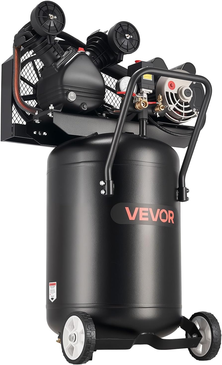 VEVOR Compresor de aire de 20 galones, 2HP 6.5SCFM a 90PSI, tanque...
