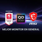 MSI MPG 271QRX QD-OLED, Monitor de juegos OLED de 27 pulgadas, 2560...