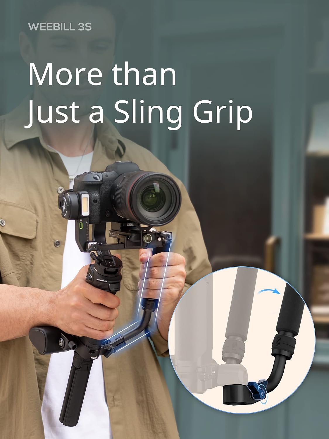 ZHIYUN Weebill 3S Combo [oficial], estabilizador de cardán ligero para cámara