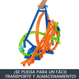 Hot Wheels - Juego de pista de autos de juguete Action Epic Crash D...