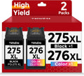 PG-275XL CL-276XL Reemplazo para Cartuchos de Tinta Canon 275 y 276