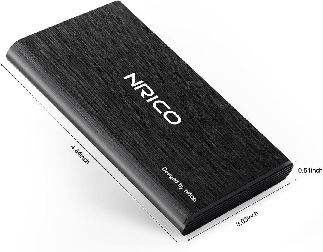 NRICO Disco duro externo portátil ultradelgado USB3.0 HDD Almacenam...