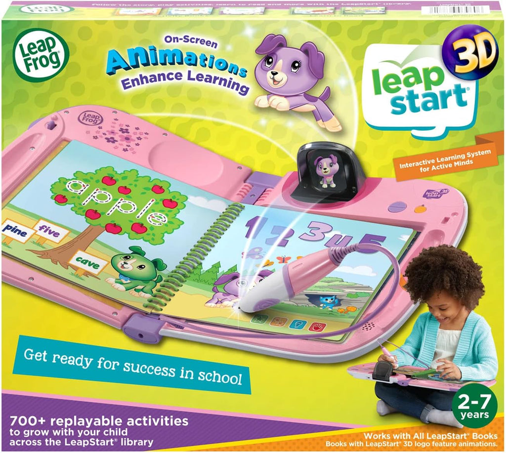 LeapFrog LeapStart - Sistema de aprendizaje interactivo 3D, de color violeta