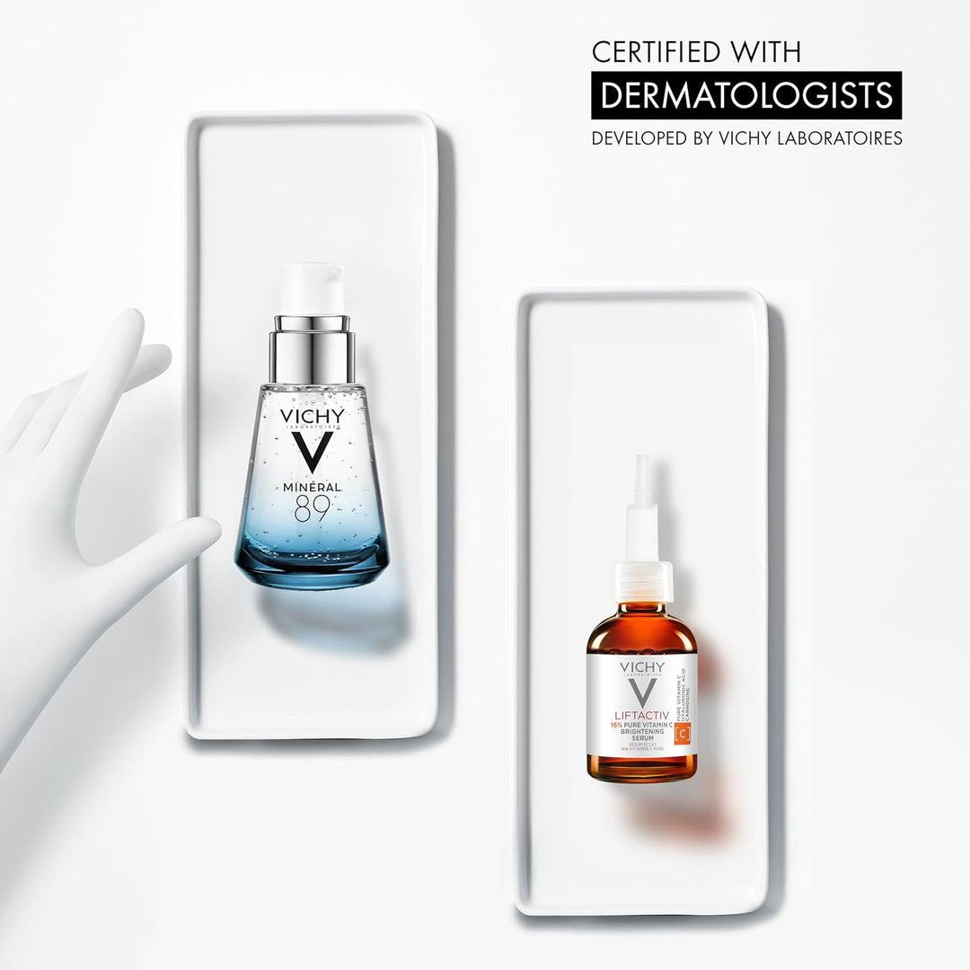 VICHY LiftActiv Suero de Vitamina C para la Cara, Suero Iluminador...