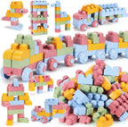 Mega bloques para niños pequeños de 1 a 3 bloques de construcción grandes y