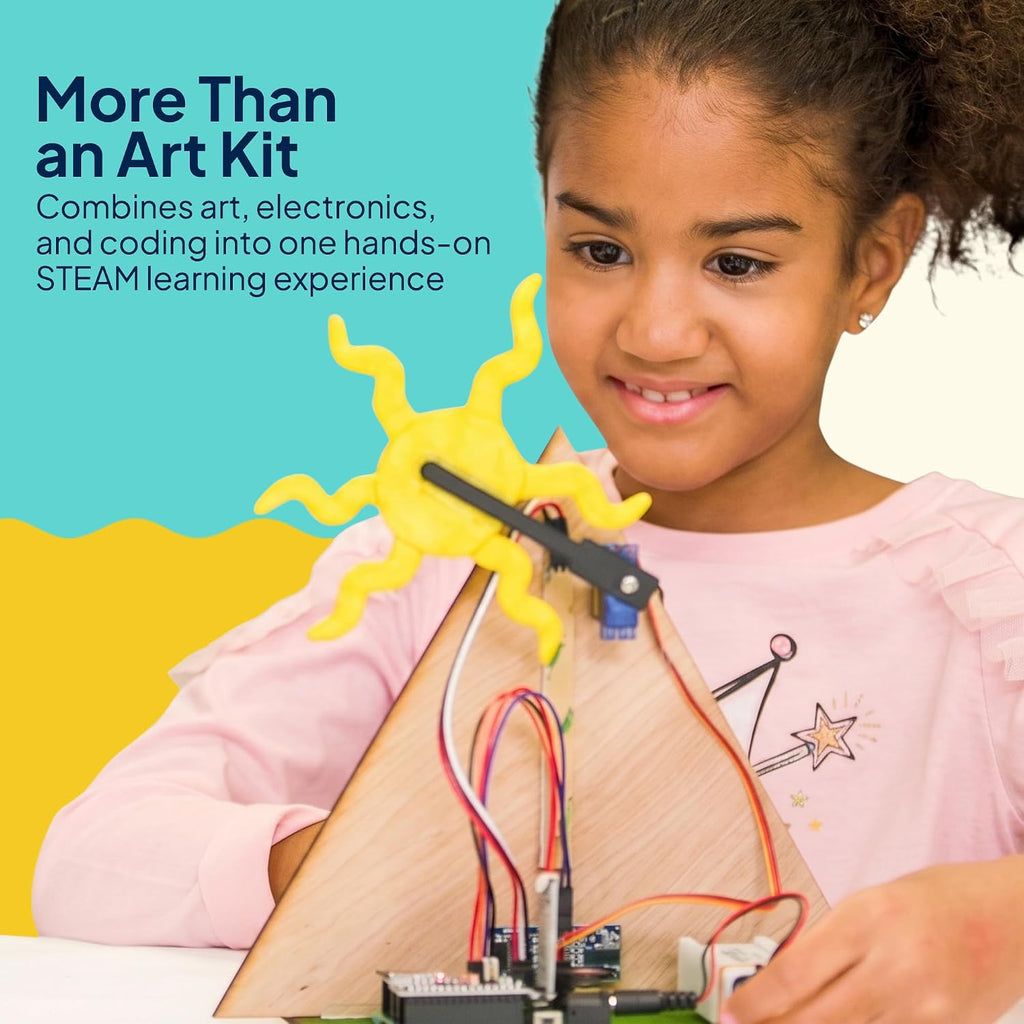 Art Electric STEAM Kit Interactivo Luces Movimientos Reproduce