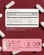 Suplemento NAD Plus de 1400 mg – Suplemento alternativo NMNH apoya el complejo