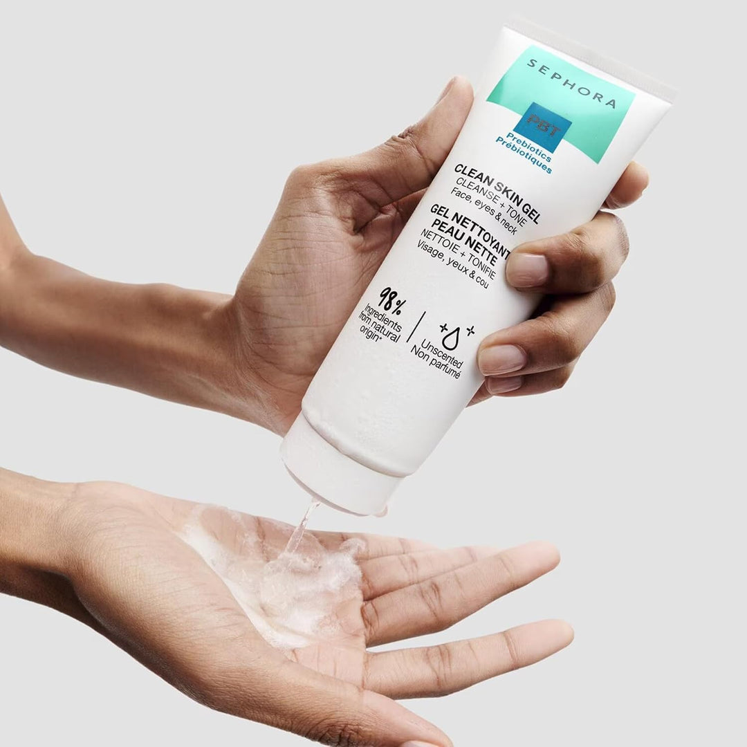 SEPHORA Collection Clean Skin Gel Limpiador con Prebióticos 4.22 oz...