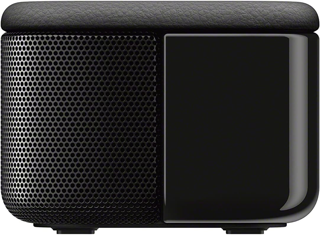 Barra de sonido Sony S100F de 2.0 canales con altavoz Bass Reflex, tweeter integrado y Bluetooth, (HTS100F), fácil instalación, compacta, para uso en oficina en casa con sonido claro, negro