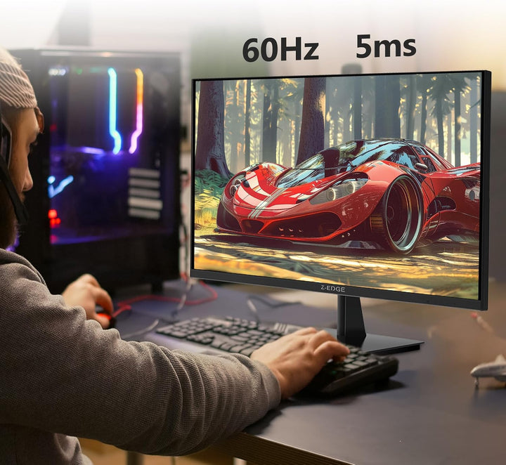 Z-Edge U27P4K - Monitor de 27 pulgadas 4K IPS Ultra HD 3840x2160, t...