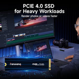 fanxiang SSD NVMe PCIe Gen 4 de 1 TB para juegos para PS5, hasta 70...