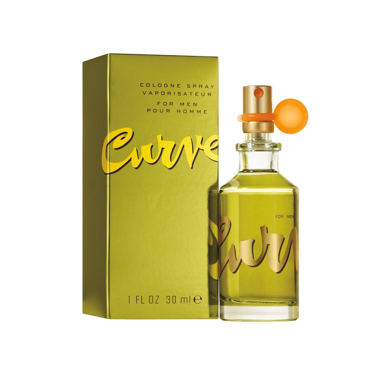 Curve for Men - Colonia en aerosol, aroma magnético de madera pican...