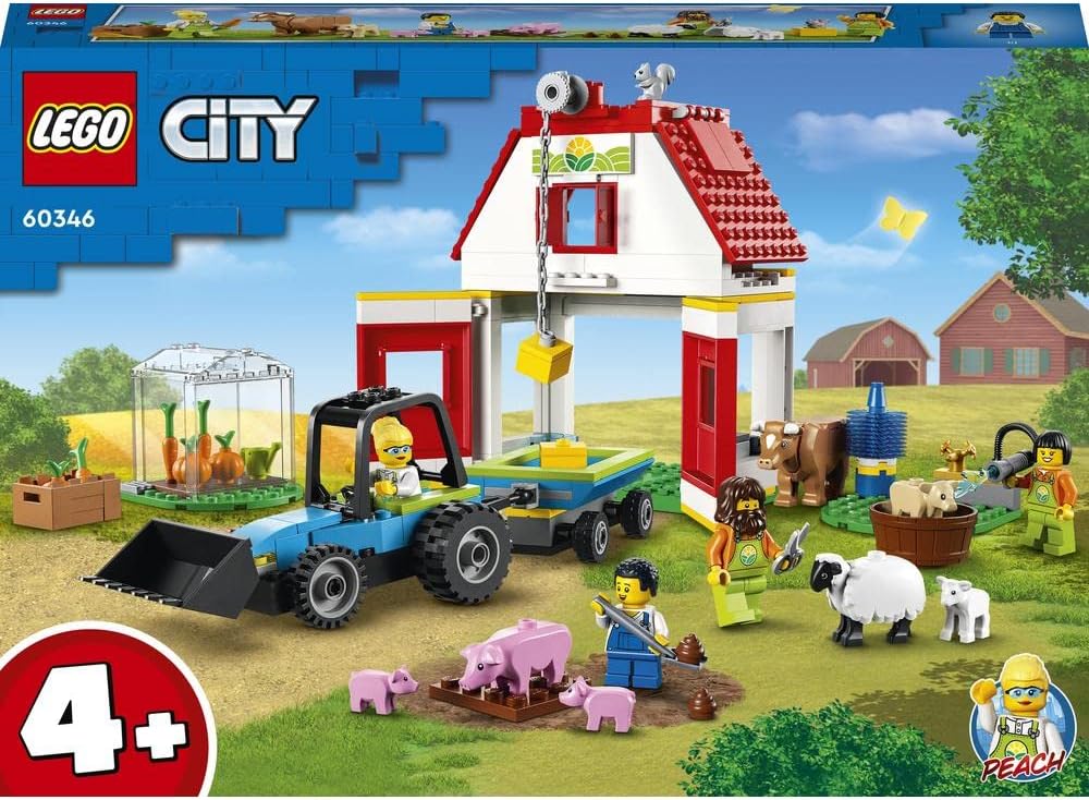 LEGO 60346 City 60346 The Farm and Its Animals 4+