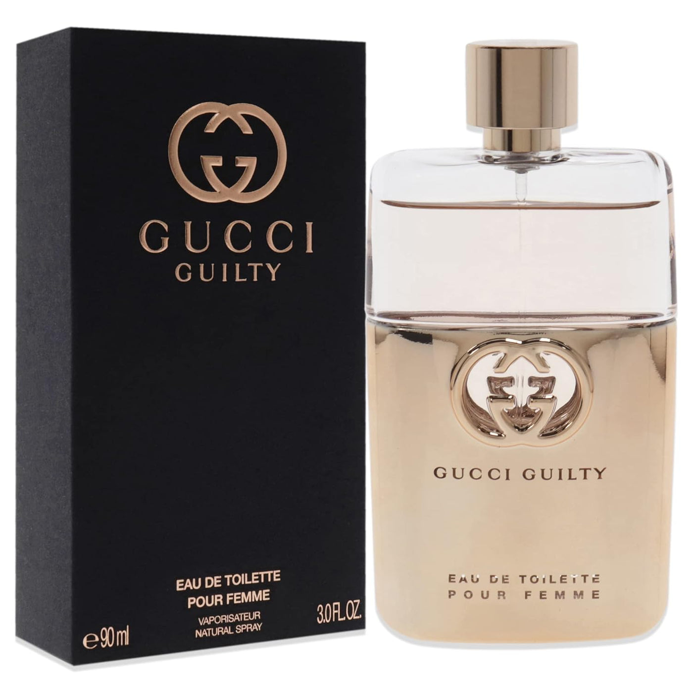 Gucci Guilty Eau De Toilette Spray para mujer, 3 onzas líquidas